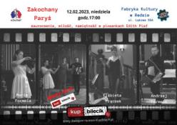 Reda Wydarzenie Koncert Zauroczenie, miłość, namiętność w piosenkach Edith Piaf